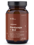 Aura Herbals -  Mycodrop - Cordyceps 30:1 + B12 - 30% beta-glukan - kapsułki 60 szt.