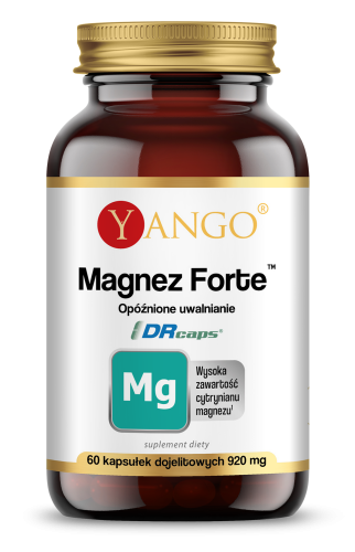 Yango - Magnez Forte - 60 kaps. be-effective