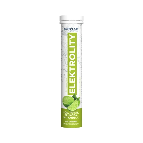 Activlab - Elektrolity limonka - tuba 20 tabl. be-effective