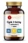 Yango - Cynk 3 formy + wit. C + selen – 90 kaps.