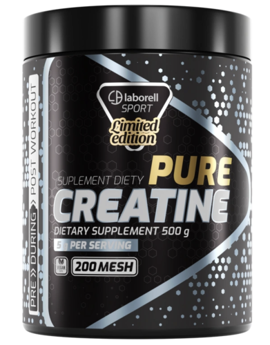 Laborell - Creatine pure 500g SPORT - Monohydrat kreatyny naturalny  be-effective