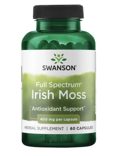 SWANSON FS Irish Moss 400 mg. 60 kaps. be-effective