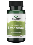 SWANSON FS Lemongrass 400 mg. 60 kaps.