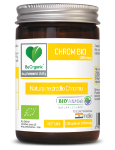 BeOrganic - Chrom BIO 100 mcg x 100 tabl