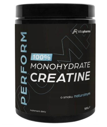 Altopharma - KREATYNA MONOHYDRAT 100% - smak naturalny 500g be-effective