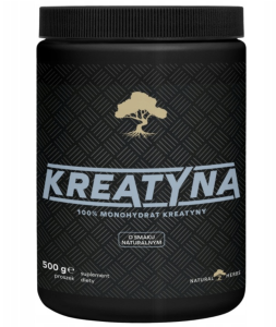 Natural Herbs - Kreatyna 100% smak naturalny 500g