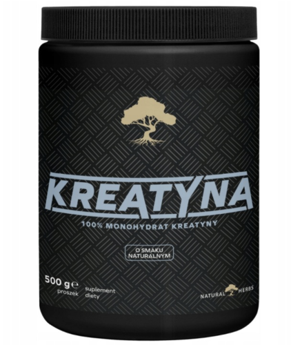 Natural Herbs - Kreatyna 100% smak naturalny be-effective