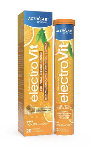 Activlab - ElektroVit pomarańcza tuba / 20 tabl. be-effective