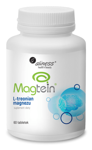 Aliness - L-Treonian Magnezu 72 mg Magtein - 60 kapsułek be-effective
