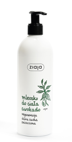 ZIAJA - AWOKADO mleczko do ciała 400 ml. be-effective