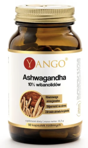  Yango - Ashwagandha 10% witanolidów - 90 kaps