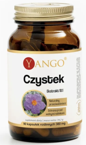 Yango - Czystek - ekstrakt - 90 kaps. be-effective