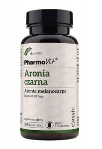 Pharmovit - Aronia czarna 200 mg - 60 kaps - Classic
