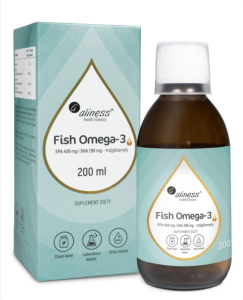 Aliness - Fish Omega 3 Trójglicerydy 18/12, 200 ml