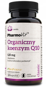 Pharmovit - Organiczny koenzym Q10 120 mg 60 kaps - Classic