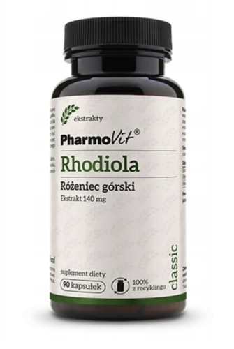 Pharmovit - Rhodiola 4:1 140 mg 90 kaps - Classic be-effective