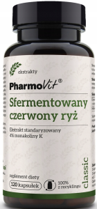 Pharmovit - Sfermentowany czerwony ryż 120 kaps - Classic PV