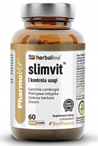 Pharmovit - Slimvit kontrola wagi 60 vege kaps - HL be-effective