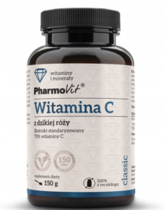 Pharmovit - Witamina C z dzikiej róży 150 g - Classic