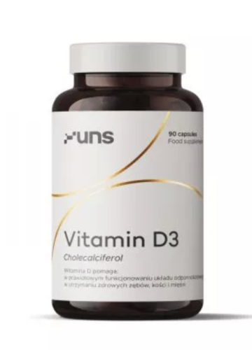 UNS - UNS VITAMIN D3 90 kaps. be-effective