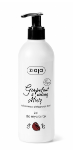ZIAJA - żel do mycia rąk grapefruit z zieloną miętą 270ml.