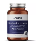 UNS - BORÓWKA CZARNA + BIOPERINE (60 kaps. vege)
