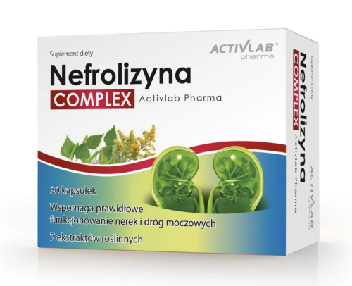 Activlab - Nefrolizyna COMPLEX kartonik 3bl.po 10 kaps. be-effective