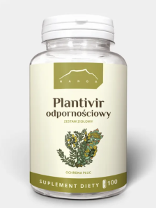 PLANTIVIR - ziołowy zestaw ochronny Buhnera 100 KAPSUŁEK - Odpornościowy