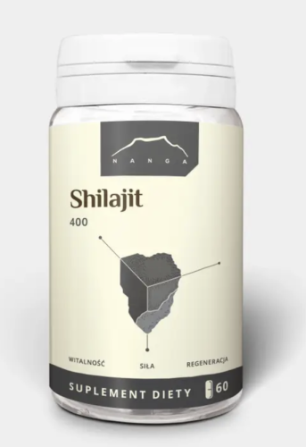 Nanga - Shilajit ekstrakt 60 kapsułek x 400 mg be-effective