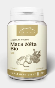 Nanga - Maca żółta w kapsułkach BIO x500mg