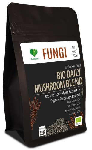 BeOrganic - BIO DAILY MUSHROOM BLEND 200g be-effective