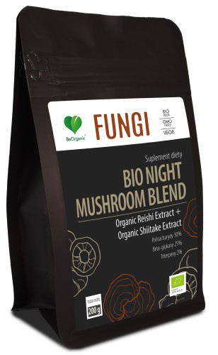 BeOrganic - BIO NIGHT MUSHROOM BLEND 200g be-effective