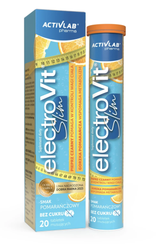 Activlab - Electrovit SLIM pomarańcza tuba 20 tabl. be-effective