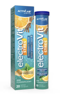 Activlab - Electrovit Stres pomarańcza tuba 20tabl.