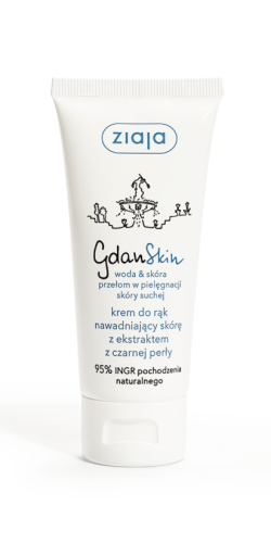ZIAJA - GdanSkin rem do rąk z ekstraktem z czarnej perły 50 ml. be-effective