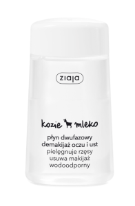 ZIAJA - KOZIE MLEKO dwufazowy płyn do demakijażu oczu i ust  120ml 