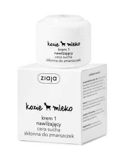 ZIAJA - KOZIE MLEKO krem 1 nawilżający 50 ml.