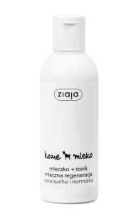 ZIAJA - KOZIE MLEKO mleczko + tonik mleczna regeneracja 200 ml.