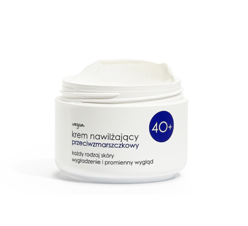 ZIAJA - krem nawilżający przeciwzmarszczkowy 40+/ 50 ml.  be-effective