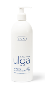 ZIAJA - ULGA żel myjący do twarzy i ciała 400 ml.