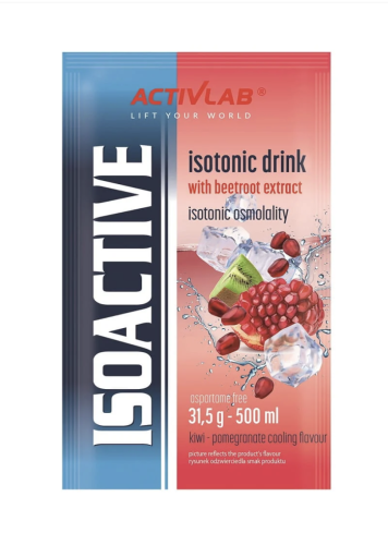 Activlab - Isoactive izotonik funkcjonalny kiwi-granat 31,5 g