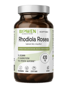 Biowen - Rhodiola Rosea - Różaniec Górski - 60 kapsułek - 420mg