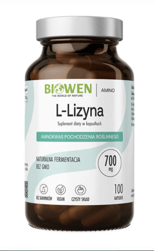 Biowen - L-Lizyna 100 kaps.  be-effective