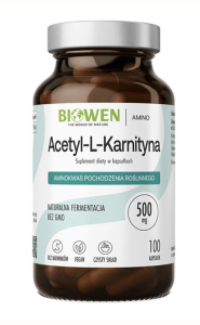 Biowen - Acetyl-L-Karnityna 100 kaps.