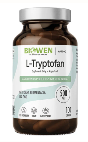 Biowen - L-Tryptofan 100 kaps. be-effective