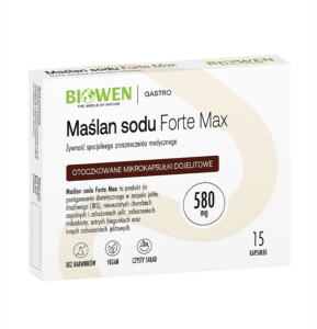 Biowen - Maślan sodu - 15 kapsułek - blistry