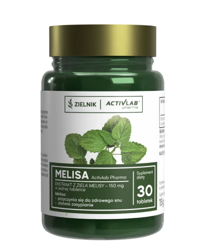 Activlab - Melisa 30 tabl. be-effective
