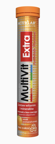 Activlab - MultiVit Extra pomarańcza tuba 20 tabl. be-effective