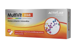 Activlab - Multivit Diab Activlab Pharma - kartonik (3 bl. po 20 kaps.)