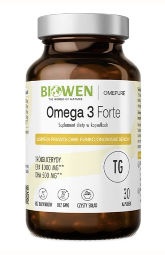 Biowen - Omega 3 Forte 30 kaps.  be-effective